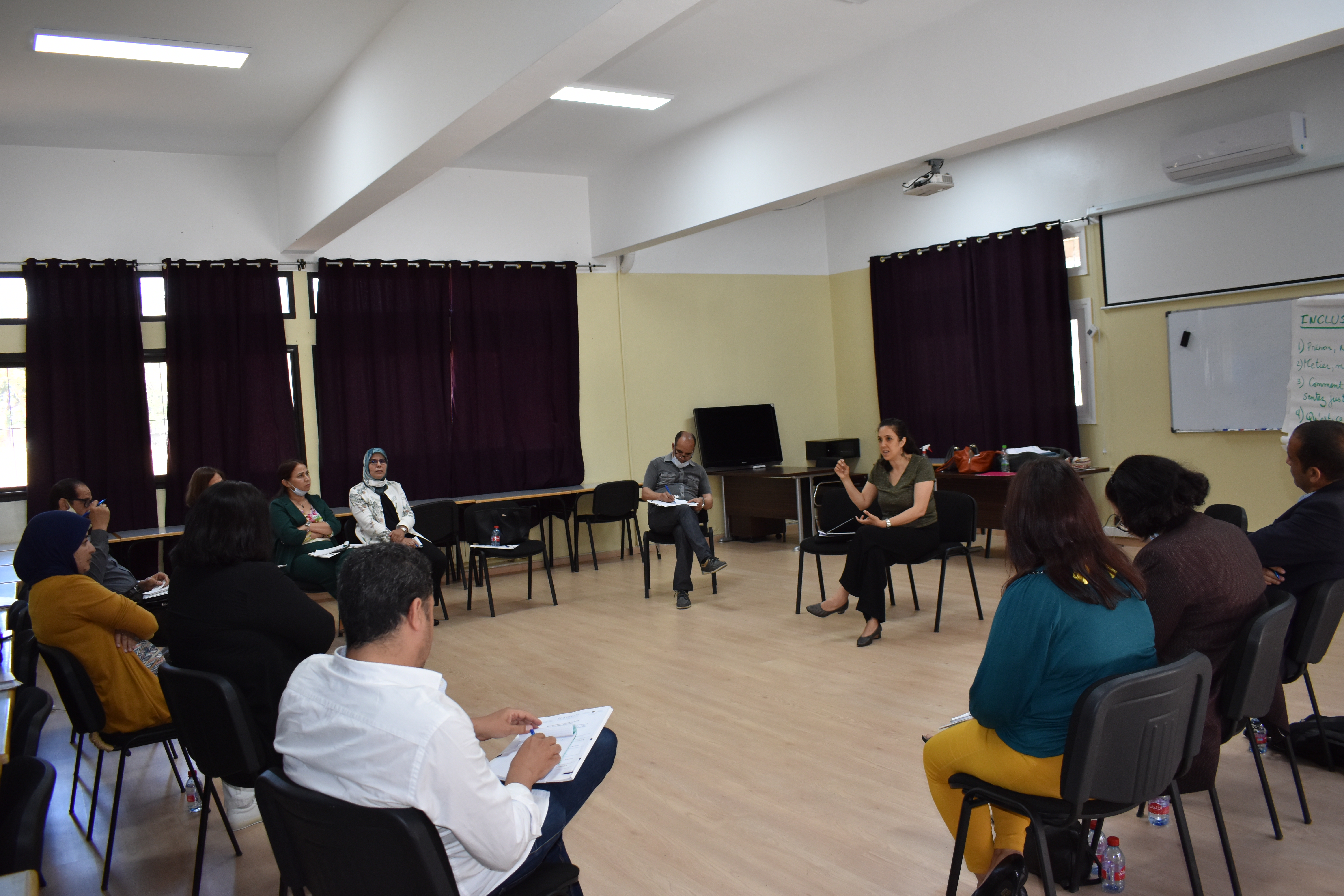 Atelier interactif avec les formateurs.ices du CRMEF de Rabat sur : « Mieux communiquer à l’école : Le rôle de la communication positive »